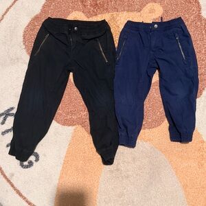 Polo by Ralph Lauren Kids Black and Navy Joggers